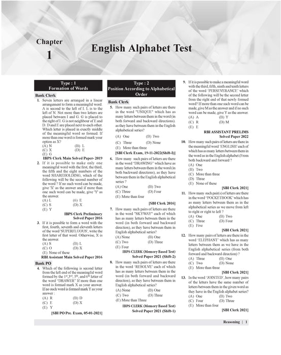 Best reasoning book for bank exam