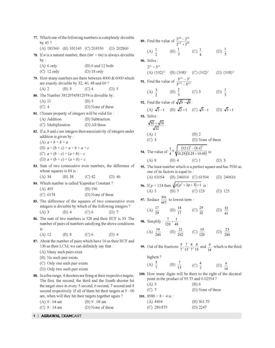 Examcart Sainik School & Rashtriya Military School Class 6 Solved Paper For 2026 Exam (English Medium)