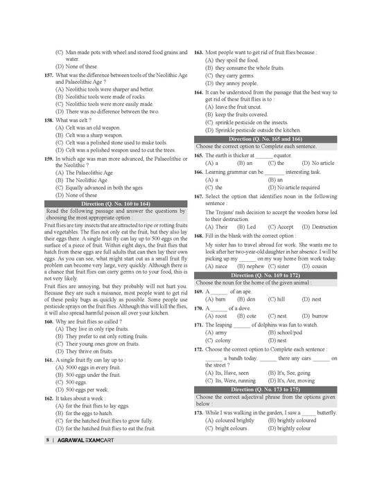Examcart Sainik School & Rashtriya Military School Class 6 Solved Paper For 2026 Exam (English Medium)