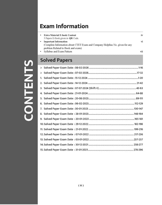 Examcart CTET Paper 2 (Class 6 to 8) Maths & Science Solved Papers Book By Prateek Shivalik For 2026 Exam In English