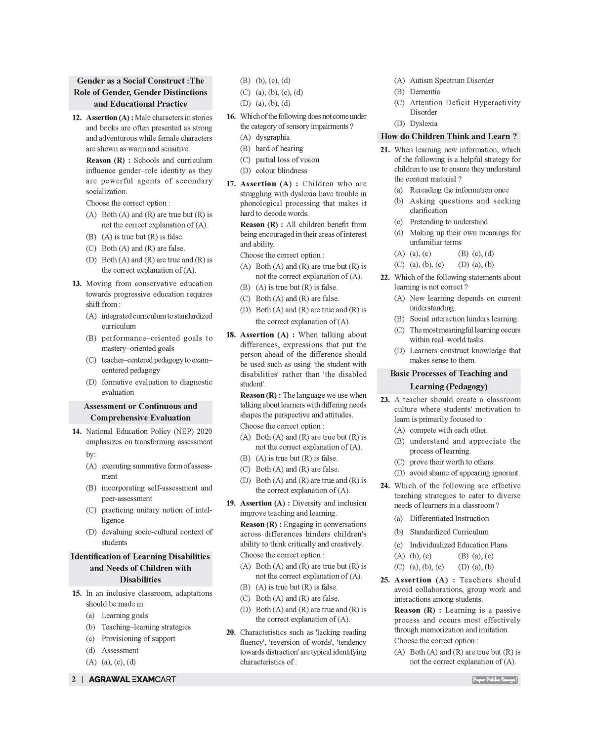 Examcart CTET Paper 2 (Class 6 to 8) Maths & Science Solved Papers Book By Prateek Shivalik For 2026 Exam In English