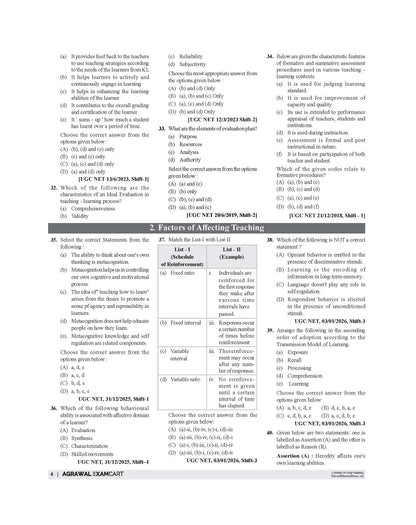 Examcart NTA UGC General Paper 1 Teaching & Research Aptitude PYQs (Previous Year Questions) Book In English