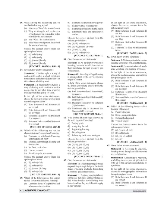 Examcart NTA UGC General Paper 1 Teaching & Research Aptitide Question Bank Book In English