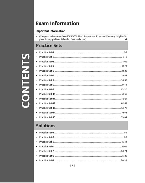 Examcart KVS | NVS Tier 1 (PRT | PRT (Music) | TGT | PGT) Practice Sets Book By Prateek Shivalik Sir In English