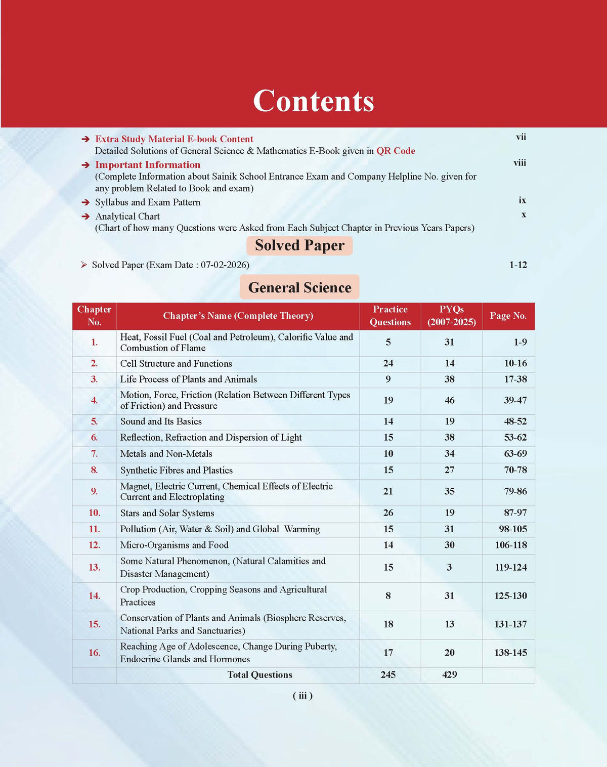 Examcart Jawahar Navodaya Vidyalaya (JNV) Class 9 Complete Guidebook For 2027 Entrance Exam In English