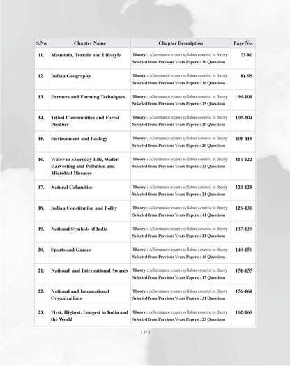Examcart School Entrance Exam General Knowledge Class 6th Textbook For 2027 Exam in English