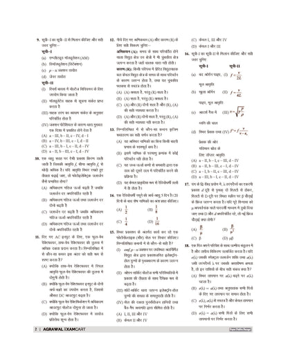 Examcart PGT Bhautik Vigyan (Physics) Practice Sets And Solved Papers Book For 2026-2027 Exams In Hindi