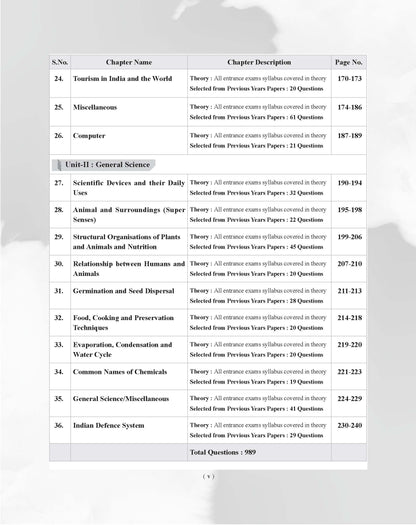 Examcart School Entrance Exam General Knowledge Class 6th Textbook For 2027 Exam in English