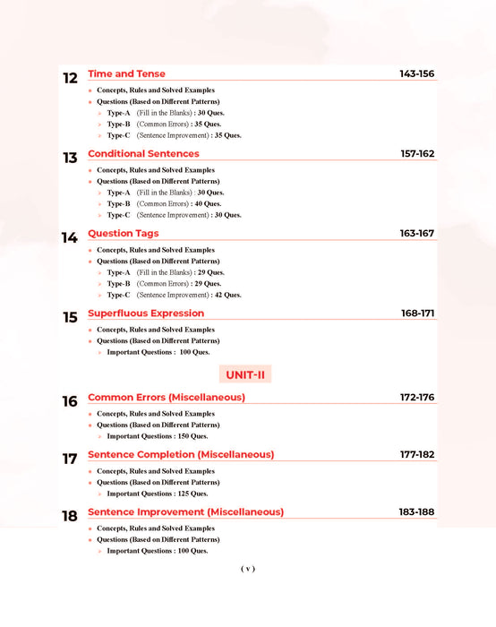 Examcart Latest General English Book For All Competitive Exams 2026 | SSC, Banking, NDA, CDS, DSSSB, Teaching Exams, UPSC & State PCS and College Entrance Exams