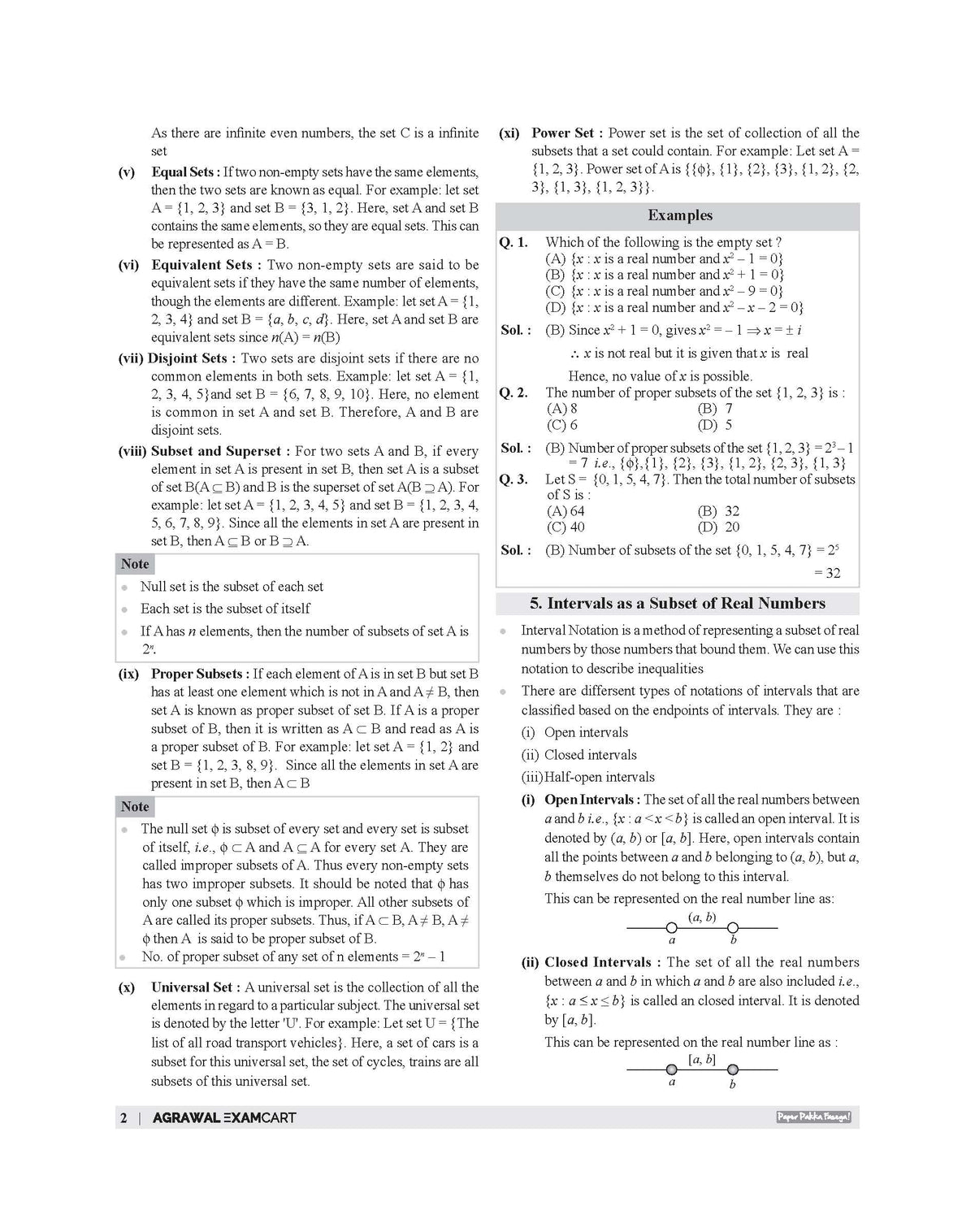 Examcart NDA/NA Mathematics (Guide + PYQ) Book For 2026 Exam In English
