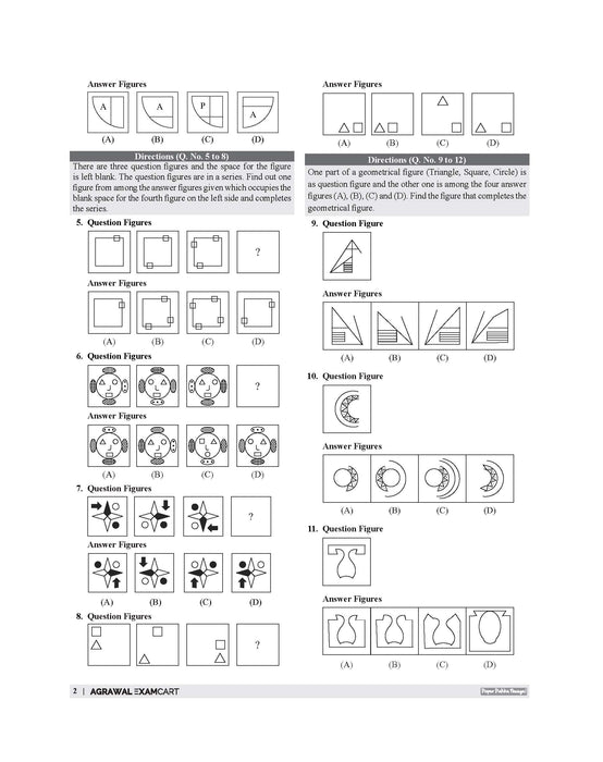 Examcart Jawahar Navodaya Vidyalaya (JNV) Class 6 Practice Sets For Entrance Exam 2027 In English | 20 Practice Sets