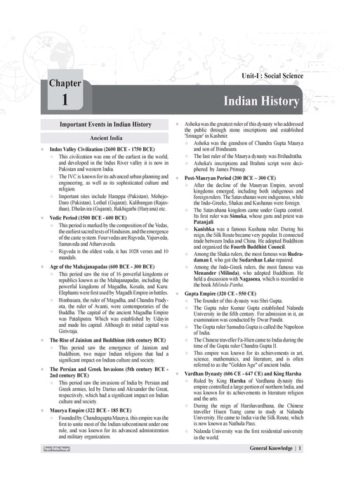 Examcart School Entrance Exam General Knowledge Class 6th Textbook For 2027 Exam in English