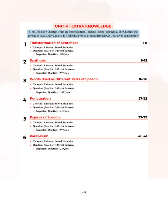 Examcart Latest General English Book For All Competitive Exams 2026 | SSC, Banking, NDA, CDS, DSSSB, Teaching Exams, UPSC & State PCS and College Entrance Exams