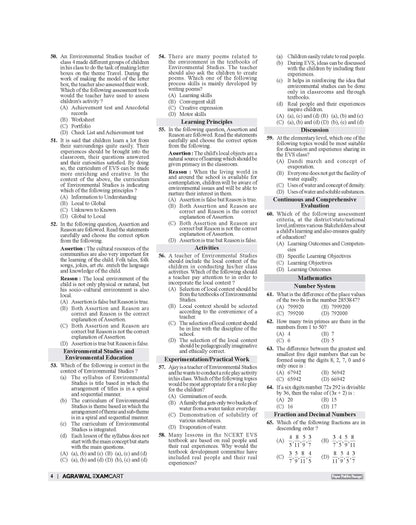 Examcart CTET Paper 1 (Class 1 to 5) Solved Paper Book By Prateek Shivalik For 2026 Exam In English