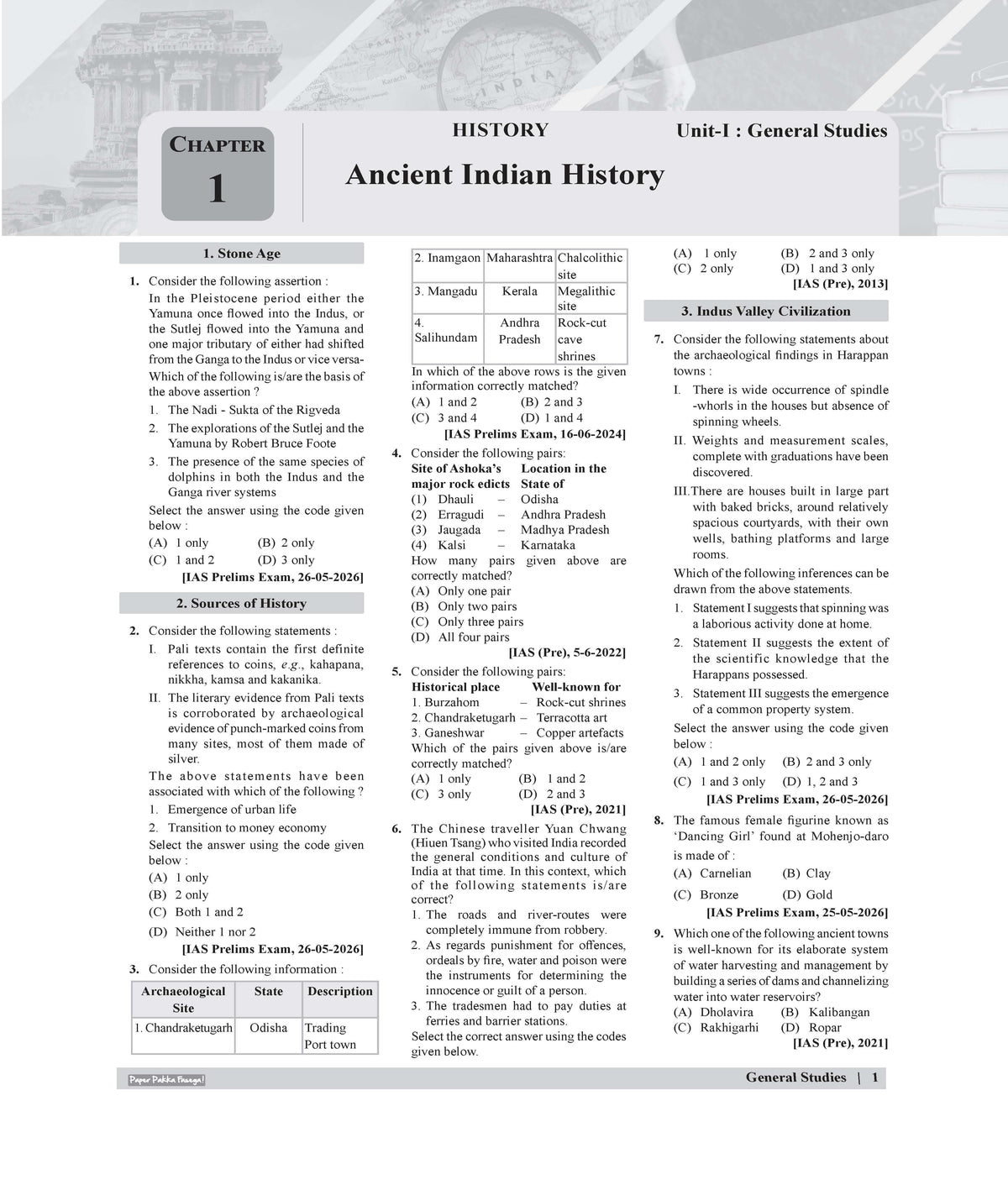 Examcart UPSC IAS Prelims PYQs (2011–2026) English Medium | General Studies & CSAT | 2700+ Chapterwise & Topicwise Solved Questions with Detailed Explanations | Month-wise Preparation Strategy | UPSC Civil Services Exam Book