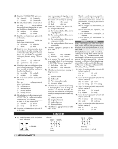 Examcart SSC Constable (GD) & Paramilitary Forces (CRPF, BSF, CISF, SSB, ITBP & AR) Solved Papers Book For 2026 Exam in English