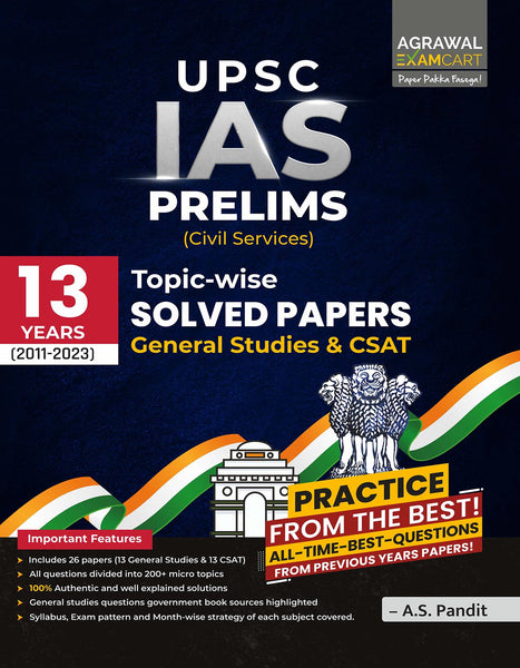 examcart-upsc-ias-prelims-civil-services-topic-wise-solved-papers-exam-english