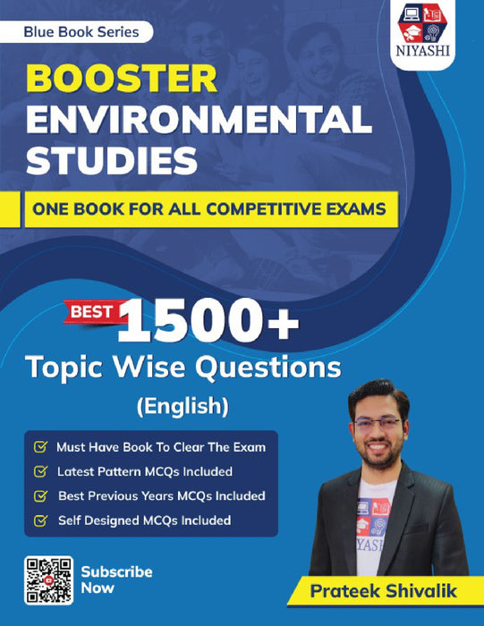 Blue Book Series Booster Environmental Studies Book for All Teaching Exams 2026 by Prateek Shivalik