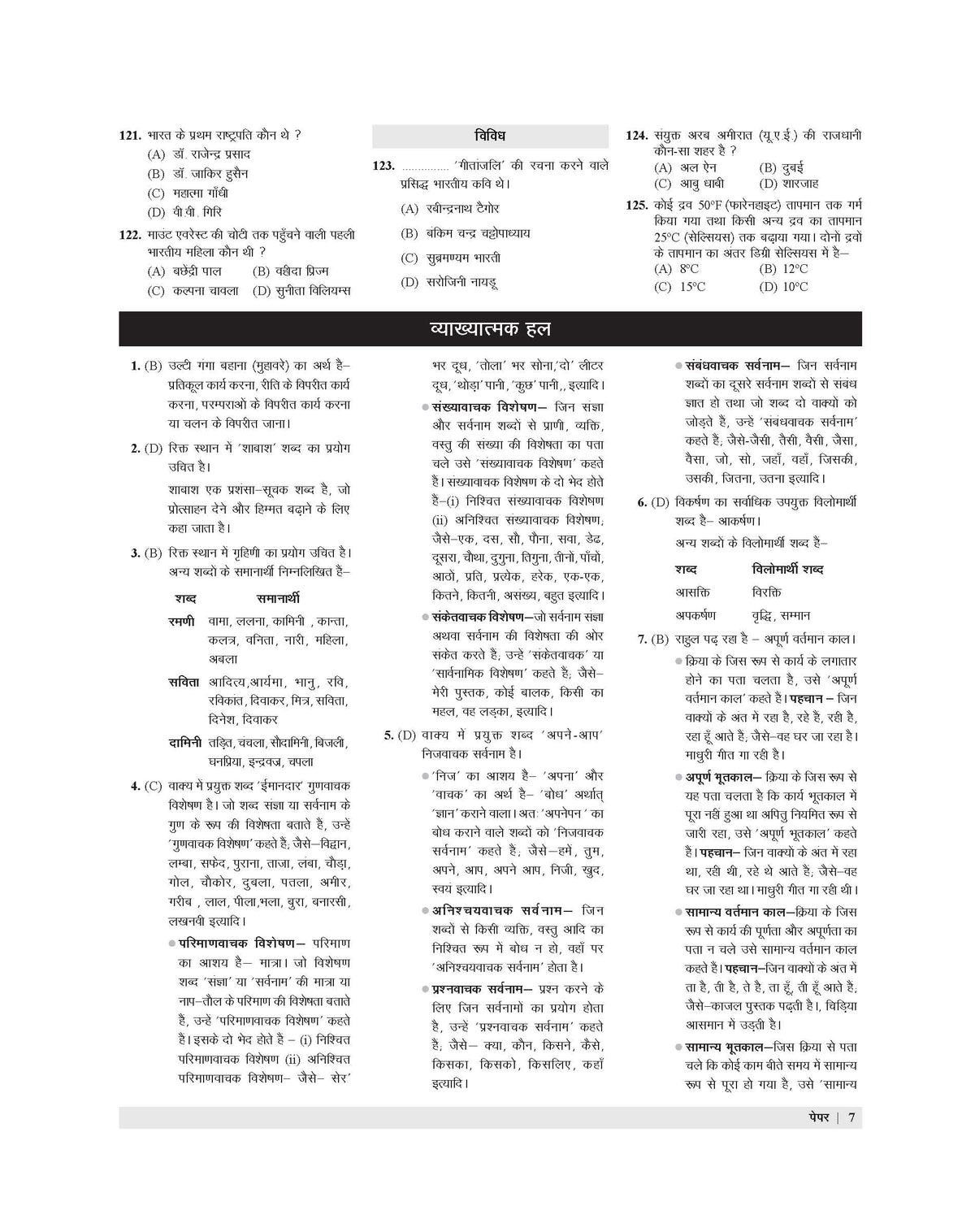 Examcart Class 6 All School Entrance Exams (JNV, Sainik, RMS, CHS & Simultala) Solved Papers Book For 2026 Exam (Hindi Medium)