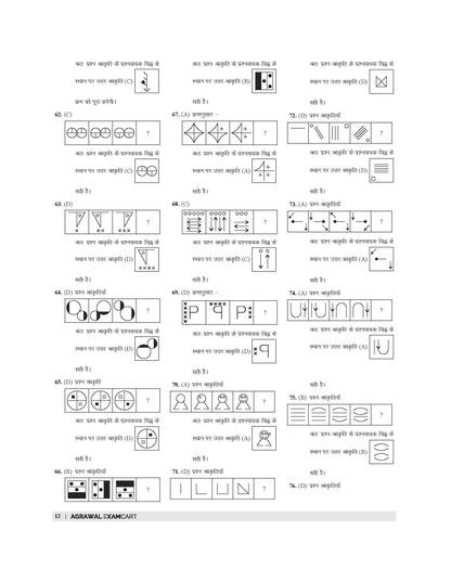 Examcart Class 9 All School Entrance Exams (JNV, Sainik, CHS & NMMS) Solved Papers Book For 2026 Exam (Hindi Medium)