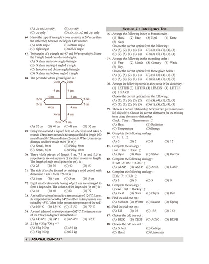 EBOOK - Examcart Sainik School & Rashtriya Military School Class 6 Solved Paper For 2026 Exam (English Medium)