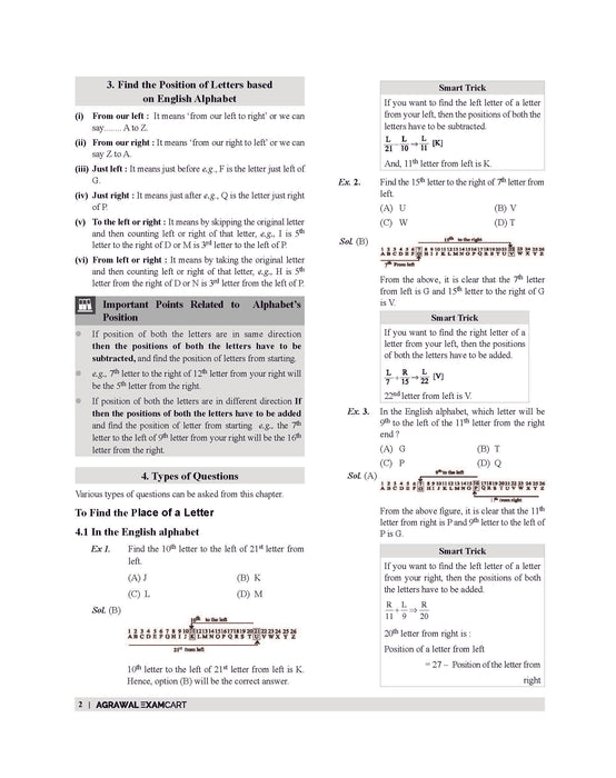 Examcart School Entrance Exam Class 6th Mental Ability Test (Reasoning) Textbook For 2026 Exam in English