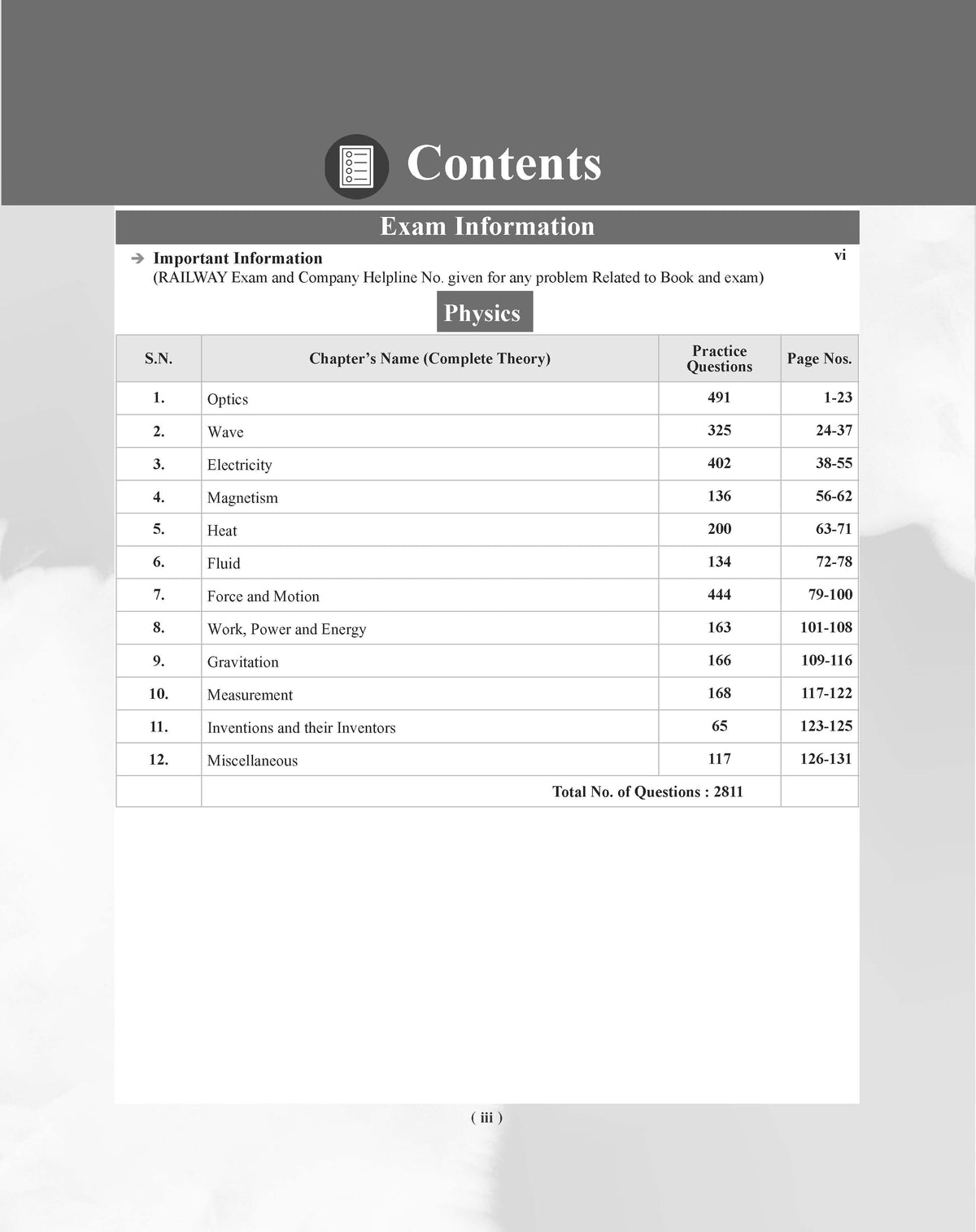 Examcart Physics Final Destination Question Bank Book In English Medium