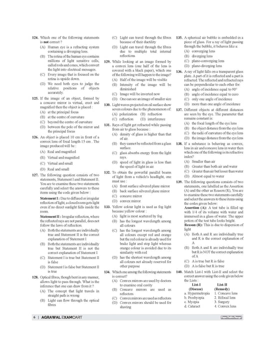 Examcart Physics Question Bank Book By Ankur Vashishth In English Medium