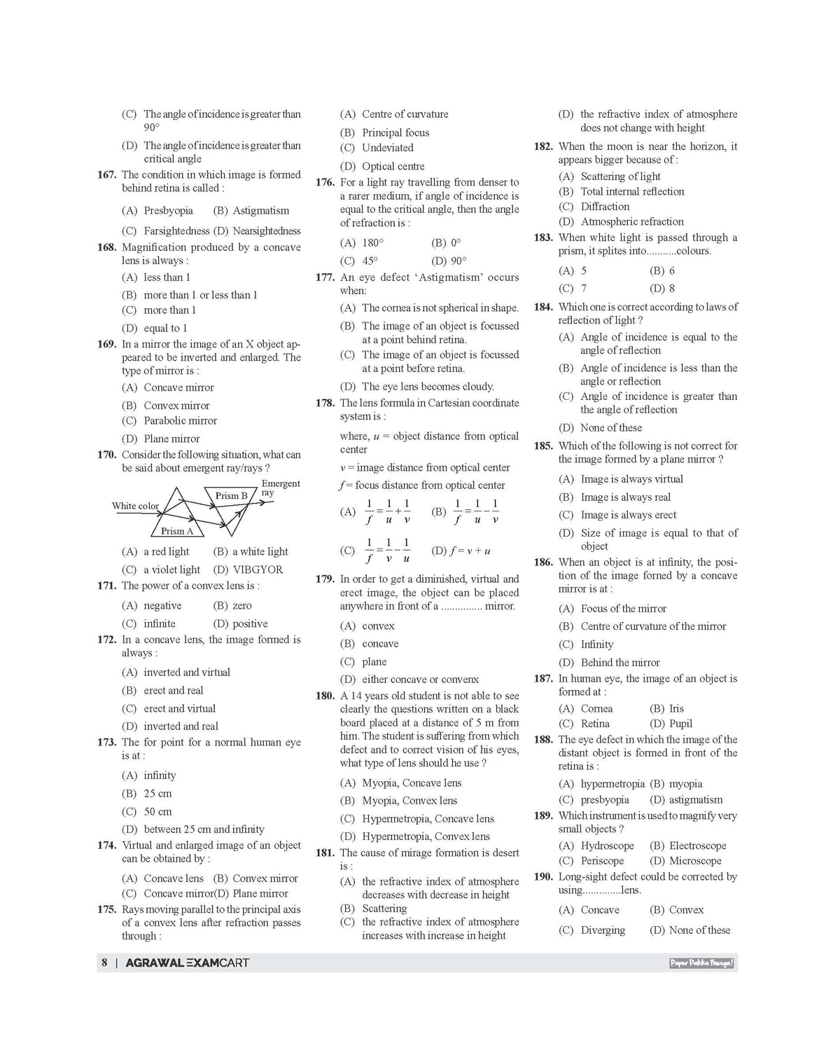 Examcart Physics Final Destination Question Bank Book In English Medium