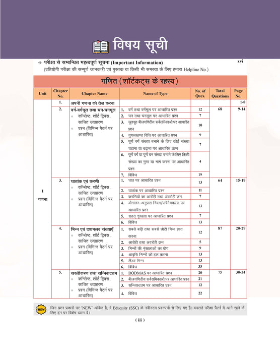 Examcart Best Mathematics Book By DP Singh Sir For Competitive Exams (SSC, Bank, Railway, Defence, Police, NRA CET and All Other Exams) With Maths Shortcut Secrets in Hindi