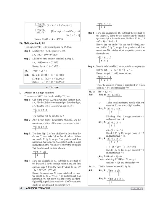 Examcart Competitive Maths Shortcuts Secrets Textbook By DP Singh Sir for All Government Exams (NRA CET, SSC, Bank, Railway, Defence, Police and all other exams) in English