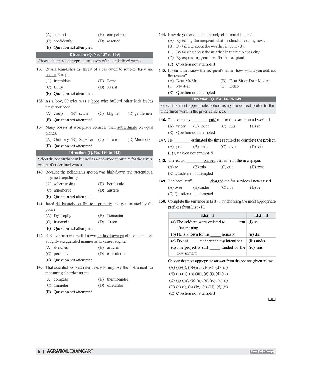 Examcart RSSB Rajasthan LDC Lipik (Clerk) Grade 2 and Kanistha Sahayak (Junior Assistant) Paper 2 Samanya Hindi Evam General English Practice Sets Book For 2026 Exam In Hindi