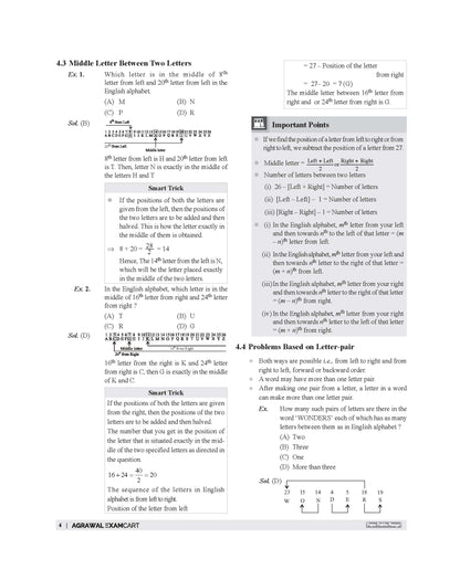 Examcart School Entrance Exam Class 6th Mental Ability Test (Reasoning) Textbook For 2027 Exam In English