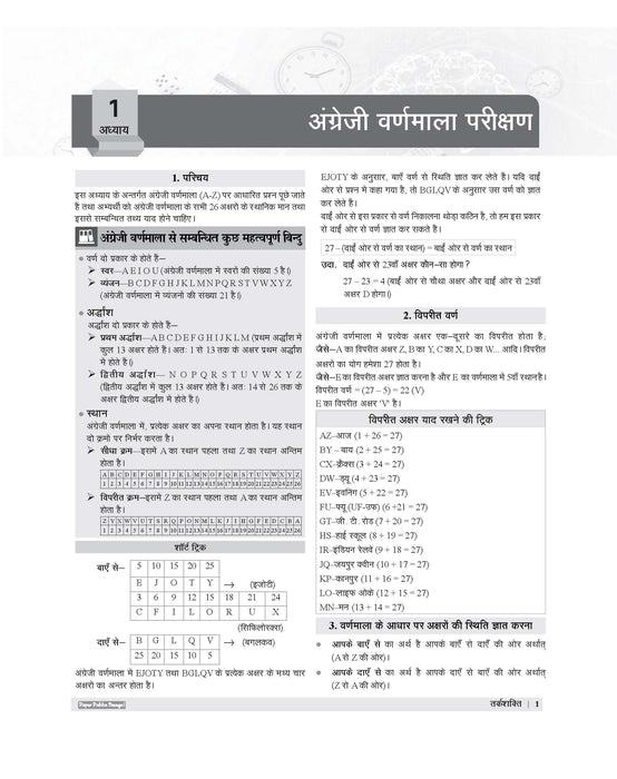 Examcart School Entrance Exam Class 6th Samanya Buddimata Parikshan (Reasoning) Textbook For 2027 Exam in Hindi