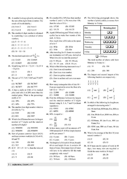 Examcart Sainik School Class 6 Practice Sets For Entrance Exam 2026 In English